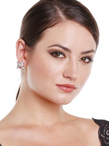 Diamond Petal Earrings