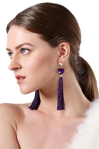 Deep Purple Earrings