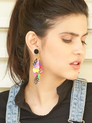 Miranda Feather Earrings