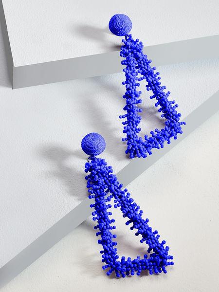 Helen drop earrings (Blue)