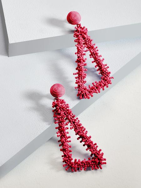 Helen drop earrings (Pink)