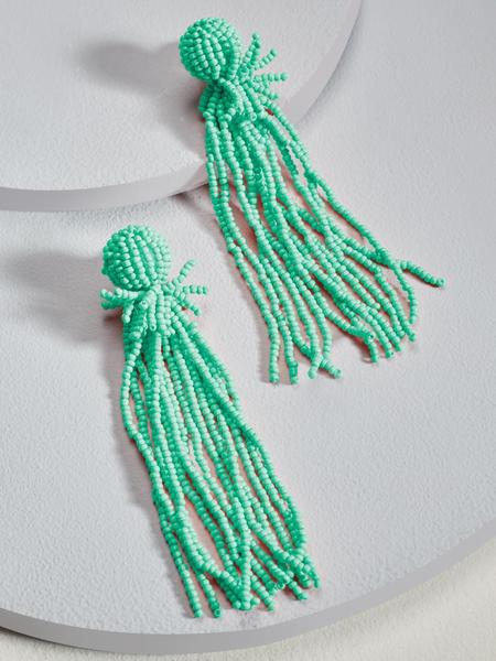 Linda drop earrings (Green)
