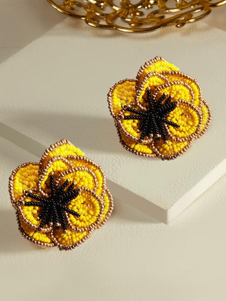 Amor blooming studs (Yellow)
